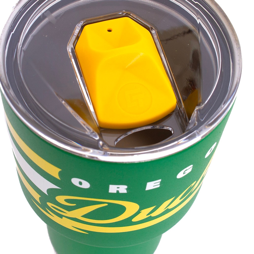 Ducks Spirit, Green, Tumblers, Metal, Home & Auto, Gametime Sidekicks, 30 ounce, Stainless Steel, Double Walled, 962126
